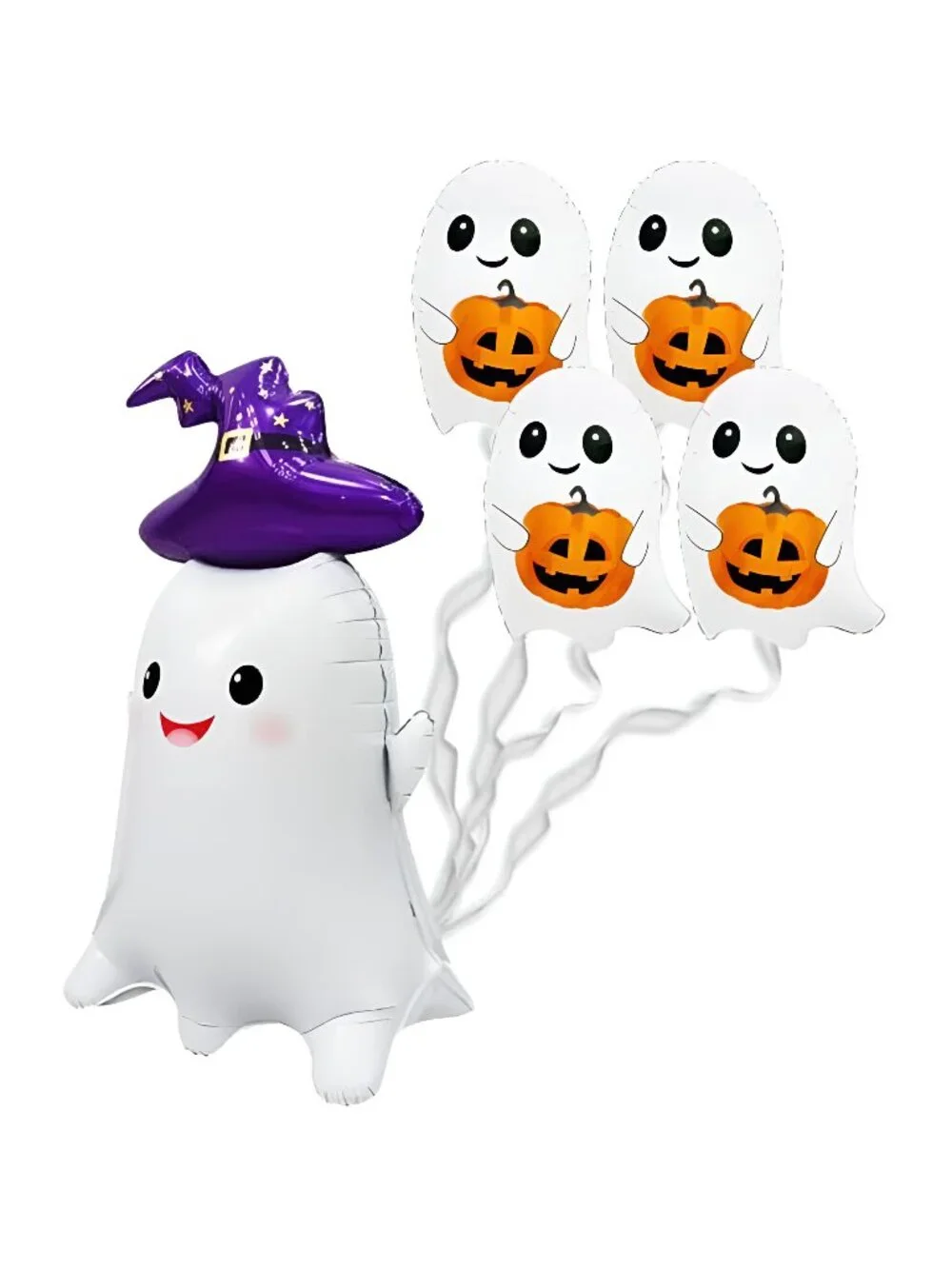 Halloween Balloons Ghosts Balloons for Halloween Party Decorations